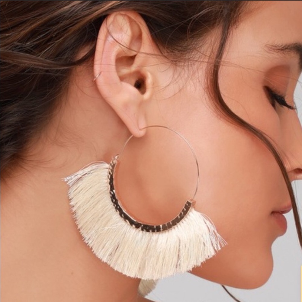 Brand new, never worn statement earrings
